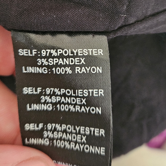 Ramisu Collection Faux Leather Skirt - Picture 5 of 5